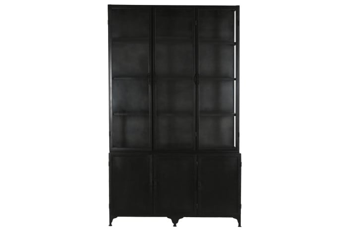 Vitrine Métal XXL 2 Corps 142x47x240 cm