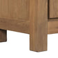 Vitrine Teck Recyclé Verre 164x47x211,5 cm Marron