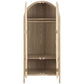Armoire Sapin Rotin 79x58x180 cm Naturel