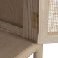 Armoire Sapin Rotin 79x58x180 cm Naturel
