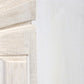 Vitrine Manguier 140x55x209 cm Blanc Décapé