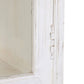 Vitrine Manguier 140x55x209 cm Blanc Décapé
