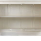 Vitrine XXL Teck Manguier 270x43x244 cm Blanc Décapage