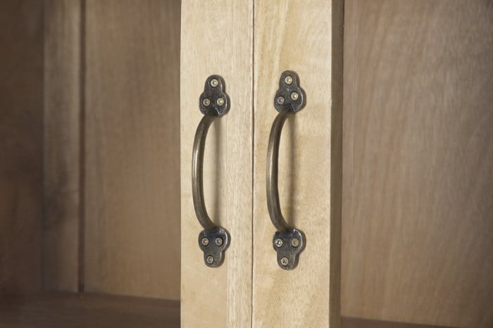 Vitrine Manguier Verre 240x50x205 cm MB-227812