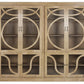 Vitrine Manguier Verre 240x50x205 cm MB-227812