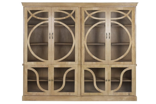 Vitrine Manguier Verre 240x50x205 cm MB-227812
