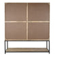 Étagère Manguier Métal 170x45x200 cm Naturel