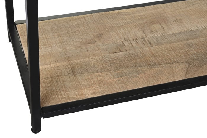 Étagère Manguier Métal 170x45x200 cm Naturel