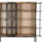 Étagère Manguier Métal 170x45x200 cm Naturel