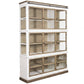Vitrine Bois Verre 180x45x240 cm