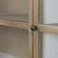 Vitrine Bois Verre 180x45x240 cm