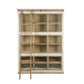 Vitrine Bois Verre 180x45x240 cm
