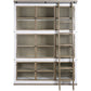Vitrine Bois Verre 180x45x240 cm