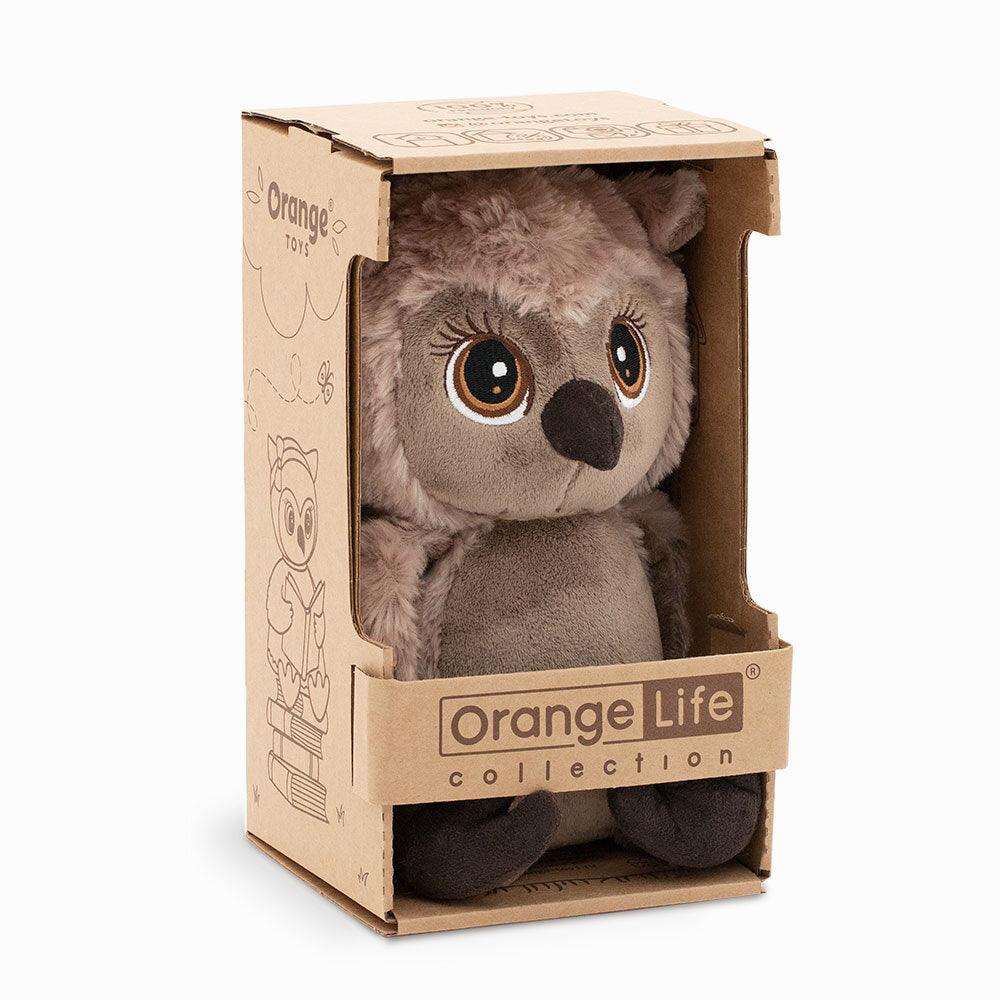Peluche Sonya the Owl 25 cm Orange Toys