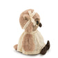 Peluche Sonya the Owl Tenderness 25 cm Orange Toys