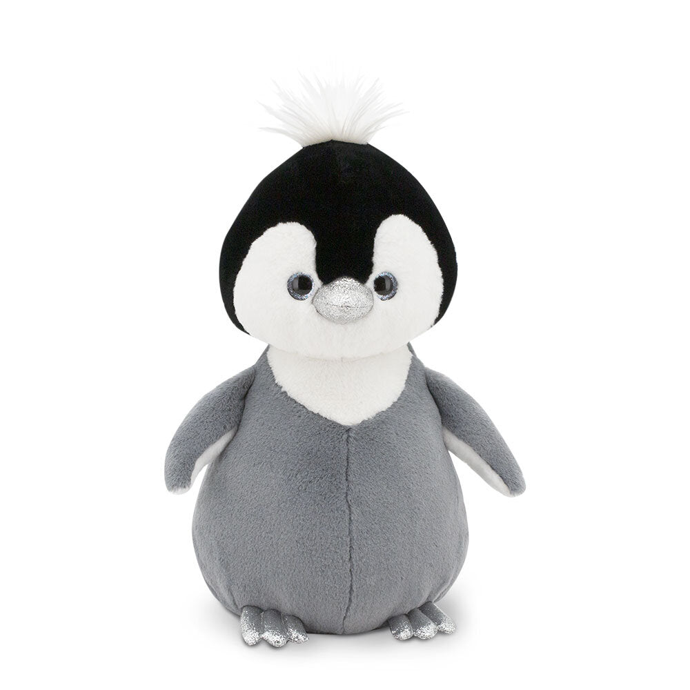 Peluche Fluffy the Grey Penguin 25 cm Orange Toys