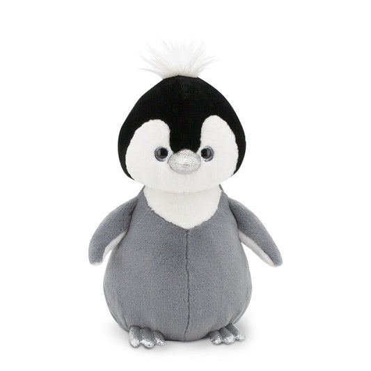 Peluche Fluffy the Grey Penguin 25 cm Orange Toys