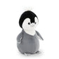 Peluche Fluffy the Grey Penguin 25 cm Orange Toys