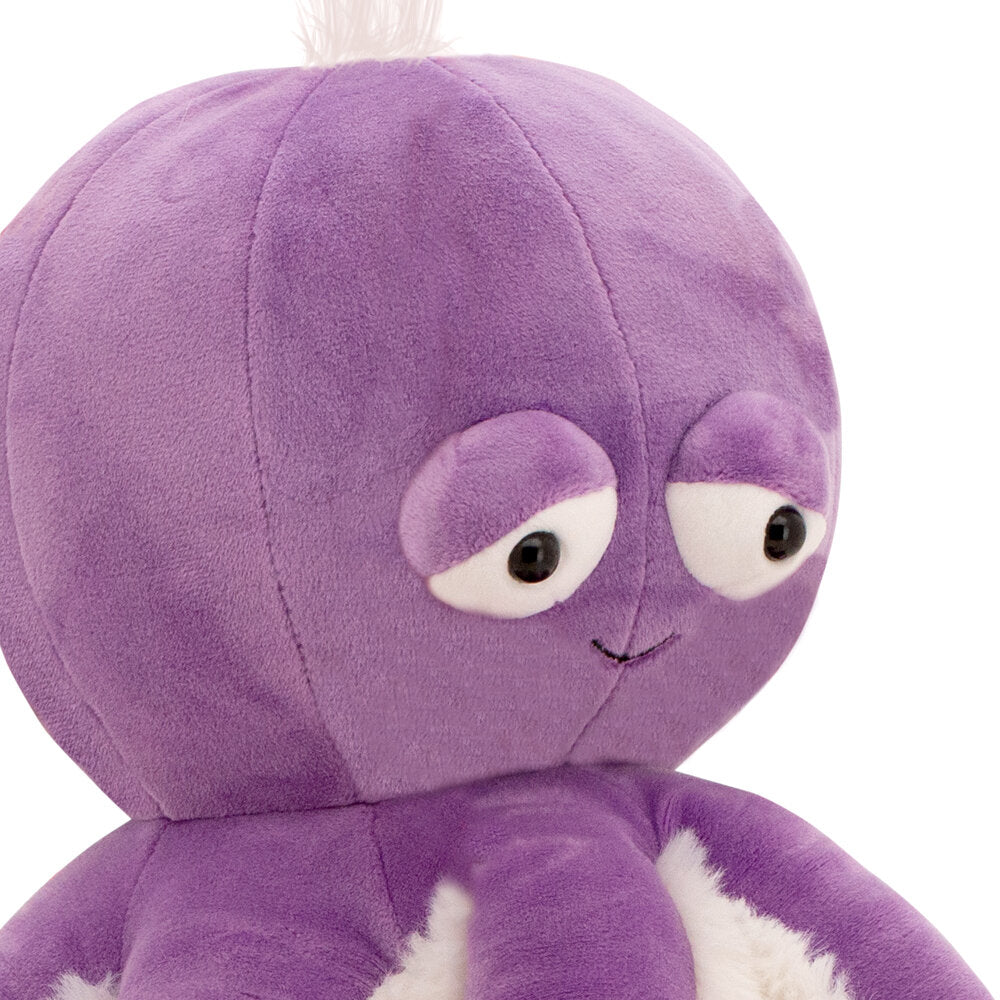 PELUCHE PIEUVRE VIOLETTE 47 CM