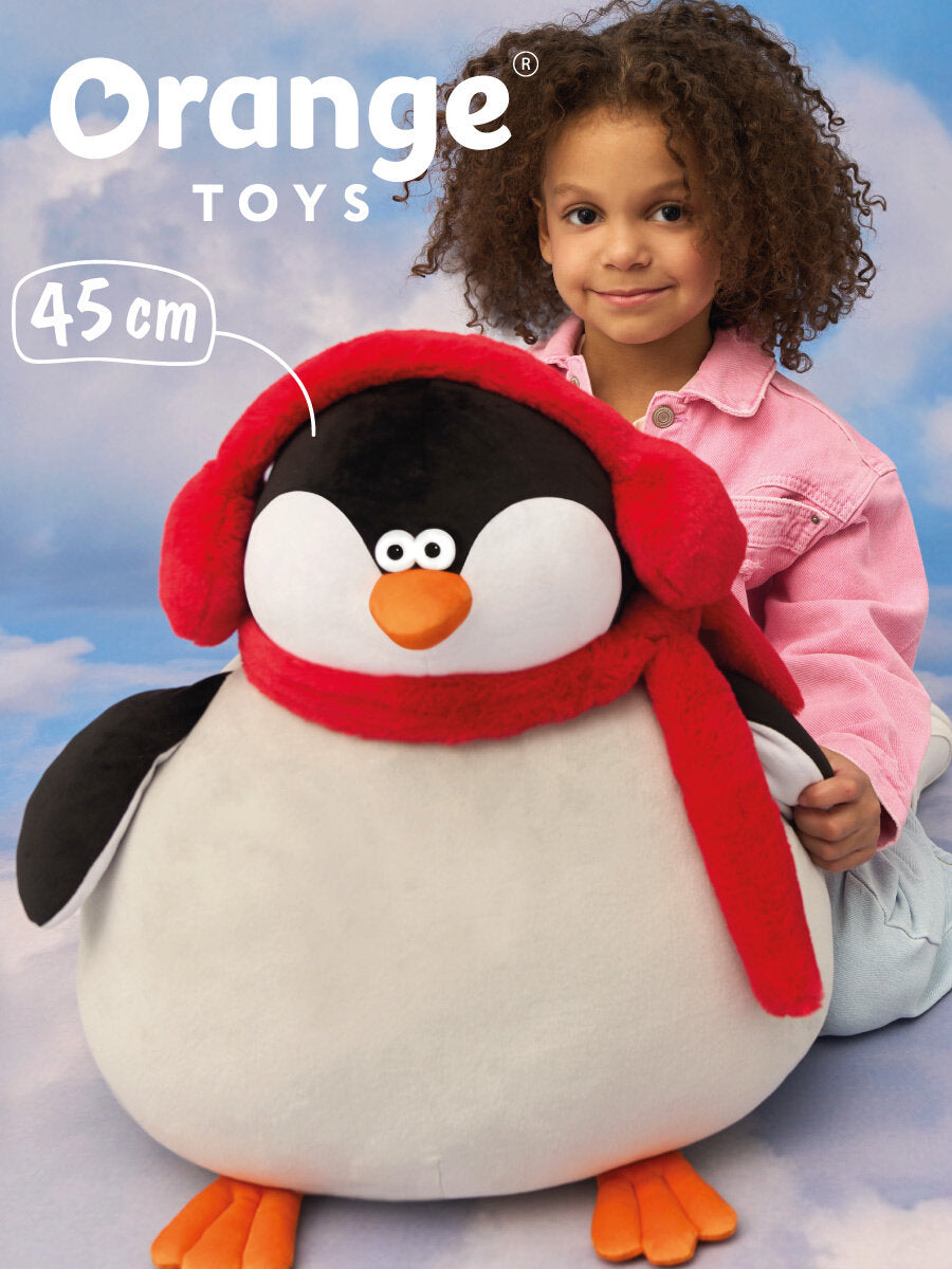 Peluche Pingouin 50 cm Orange Toys