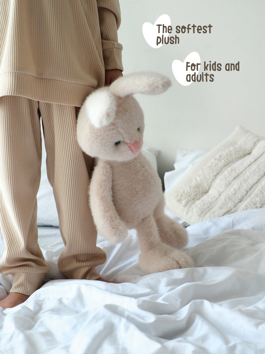Peluche The Softest White Bunny 60 cm Orange Toys