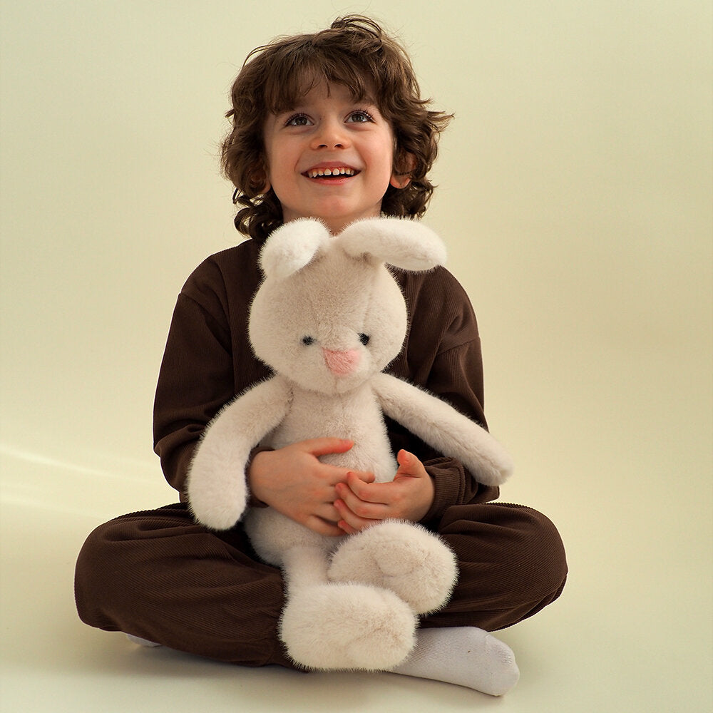 Peluche The Softest White Bunny 60 cm Orange Toys