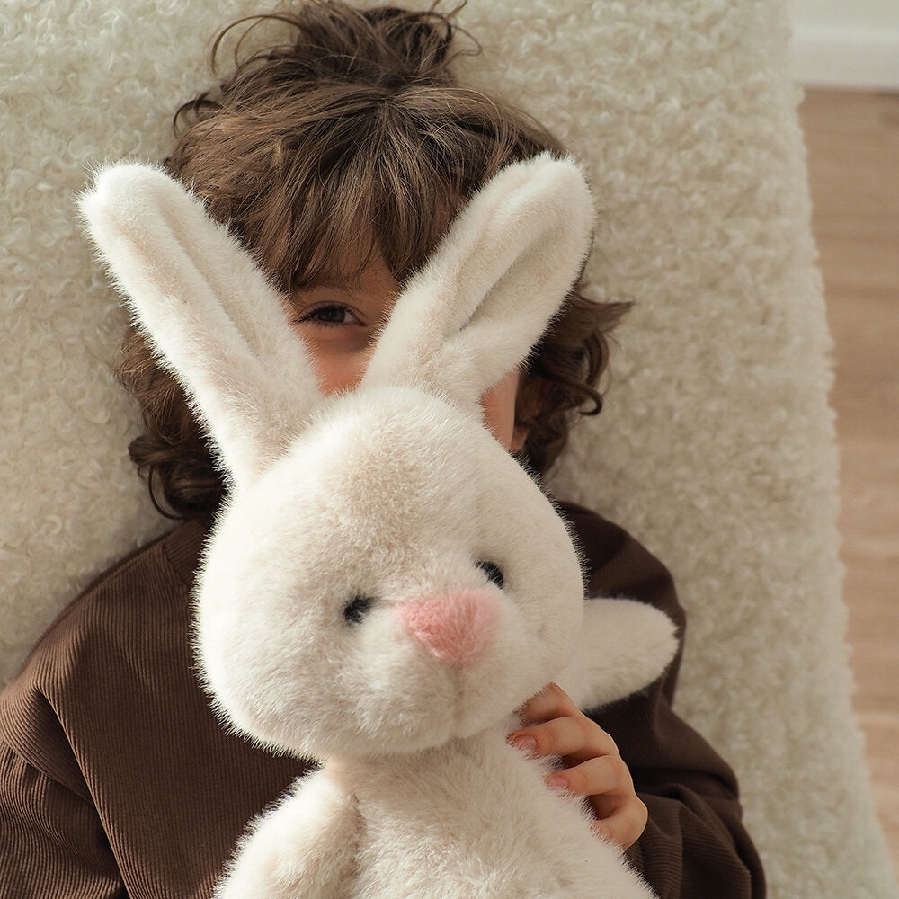 Peluche The Softest White Bunny 60 cm Orange Toys