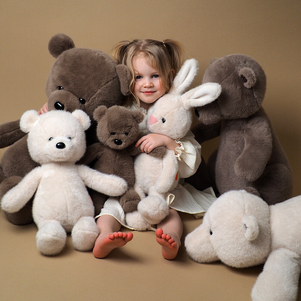 Peluche The Softest White Bunny 60 cm Orange Toys