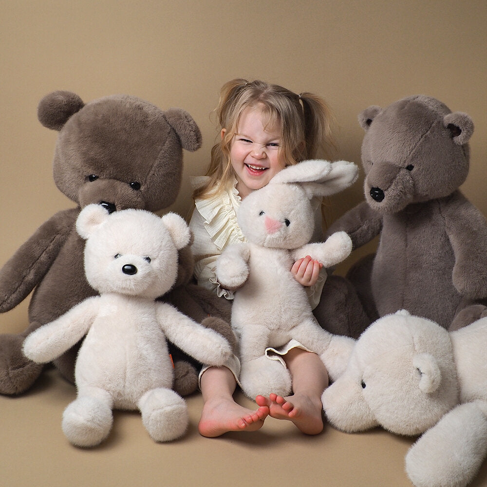 Peluche The Softest White Bunny 60 cm Orange Toys