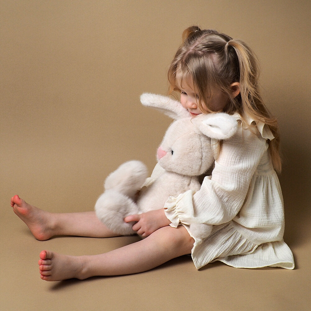 Peluche The Softest White Bunny 60 cm Orange Toys
