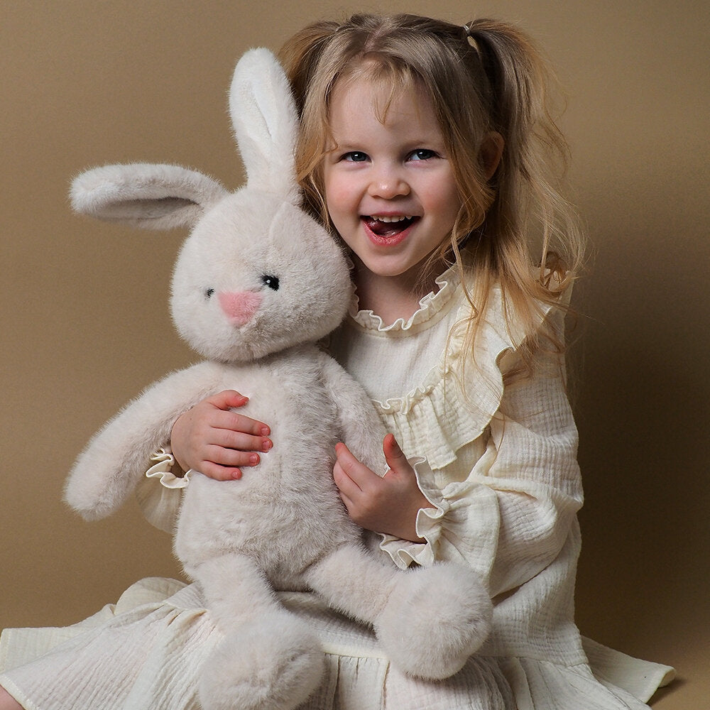 Peluche The Softest White Bunny 60 cm Orange Toys