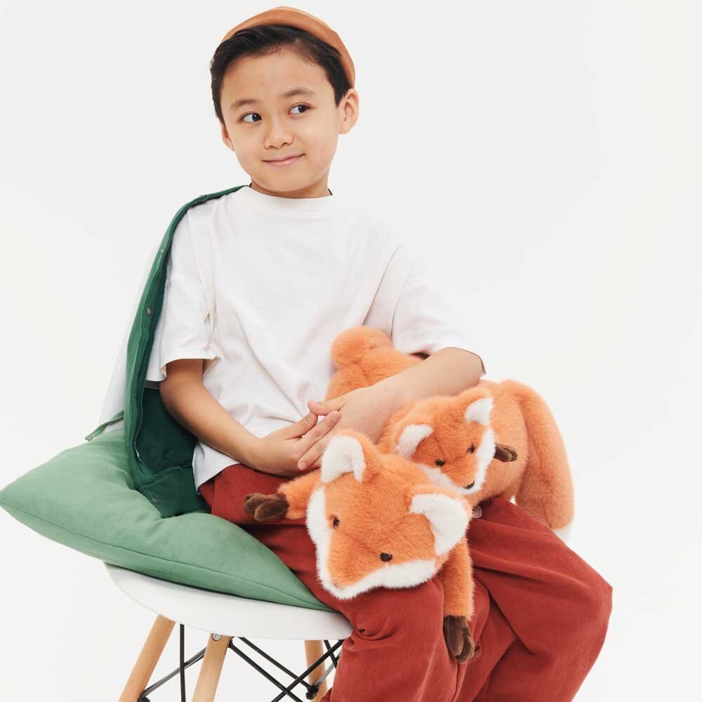 Peluche The Softest Fox Orange Toys