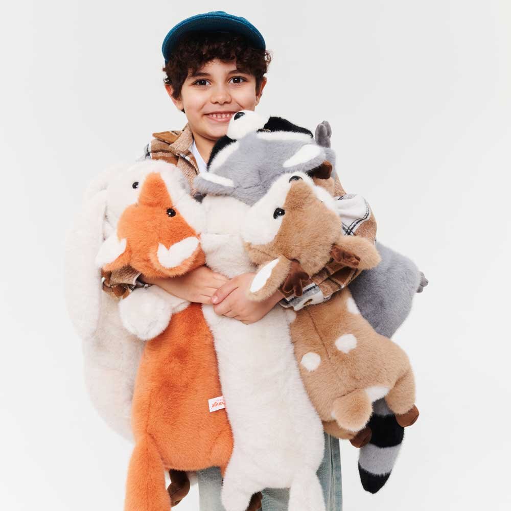 Peluche The Softest Weasel 53 cm Orange Toys