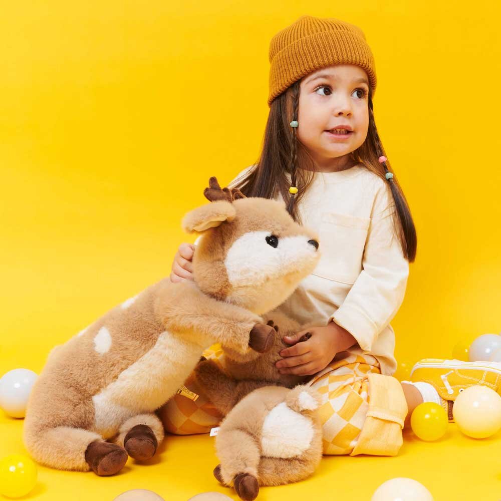 Peluche The Softest Deer 56 cm Orange Toys