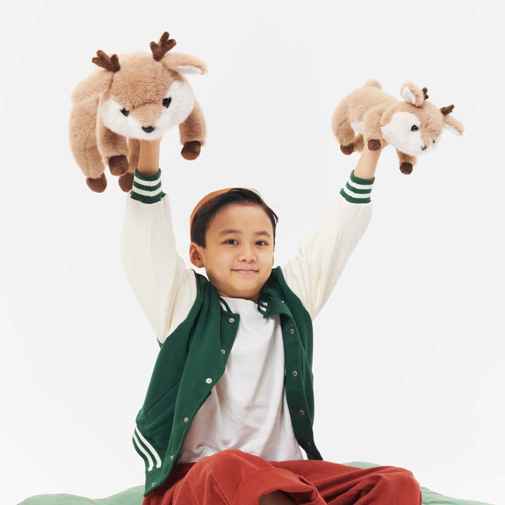 Peluche The Softest Deer 56 cm Orange Toys
