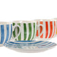 Coffret 6 TASSES A CAFE + SOUCOUPES RAYEES