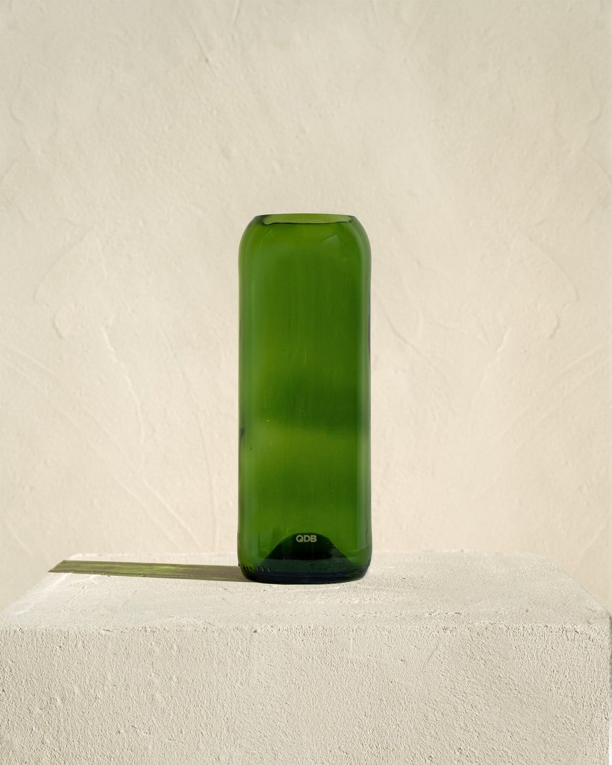 Vase Verre Recyclé Q de bouteilles Vert