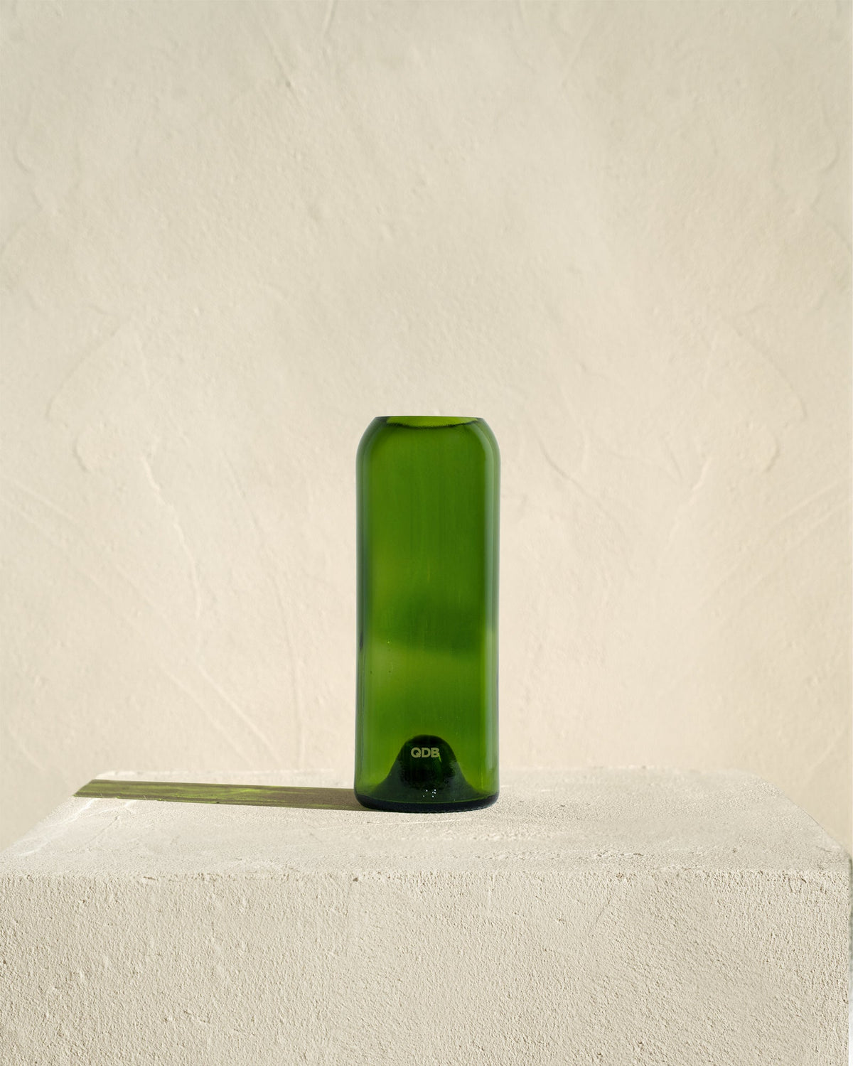 Vase Verre Recyclé Q de bouteilles Vert