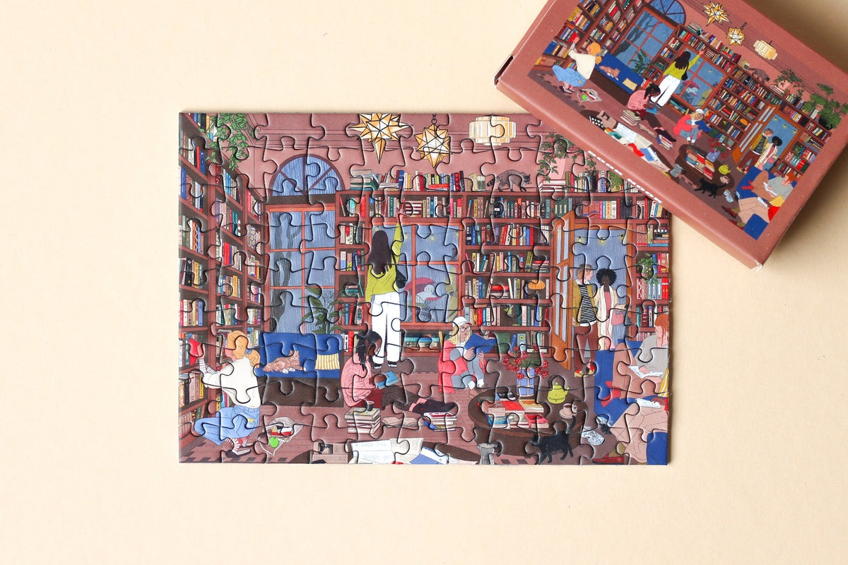 Puzzle Book Nook 99 Pièces Piecely