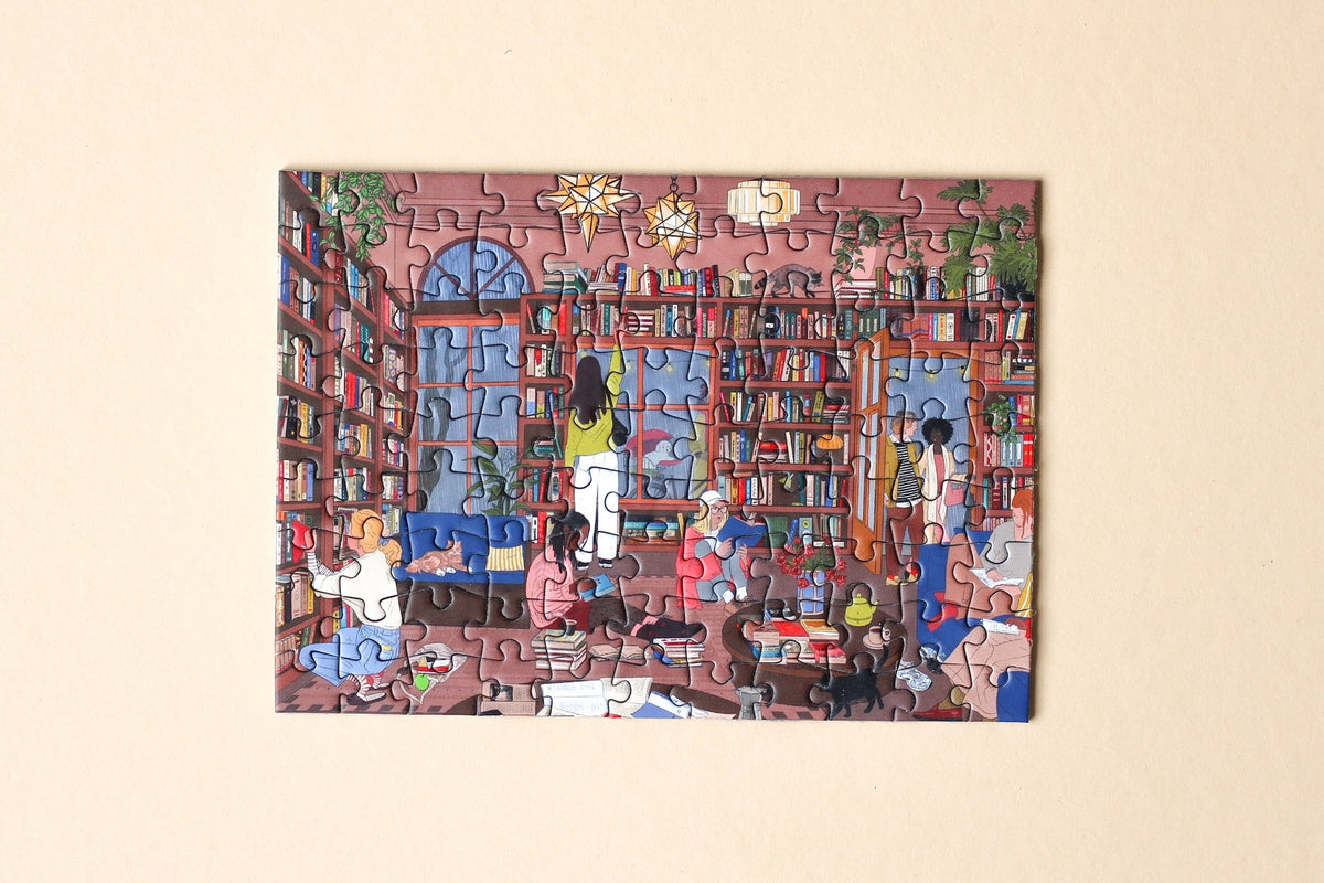 Puzzle Book Nook 99 Pièces Piecely