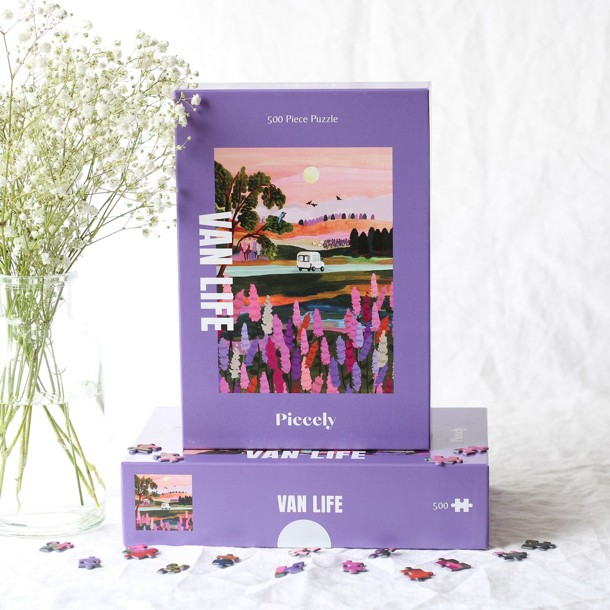 Puzzle Van Life 500 Pièces Piecely