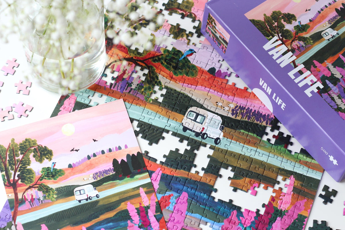 Puzzle Van Life 500 Pièces Piecely