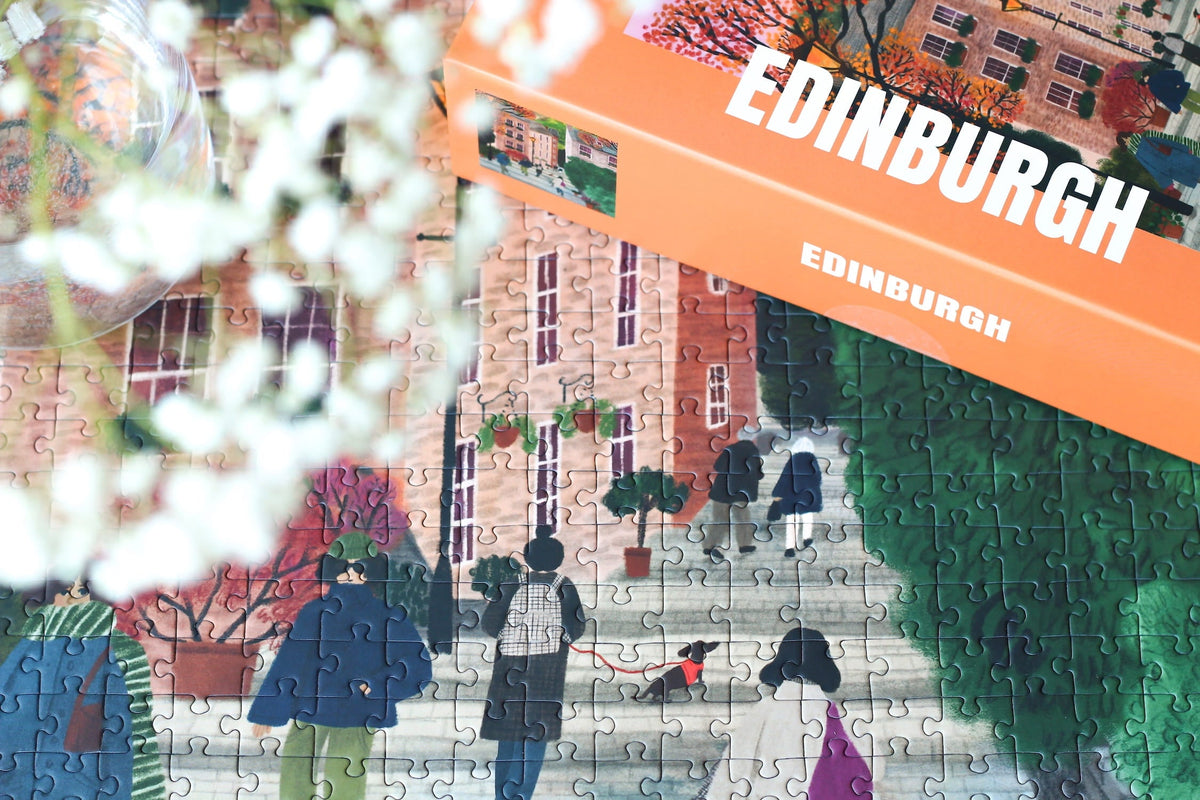 Puzzle Edinburgh 1000 Pièces Piecely