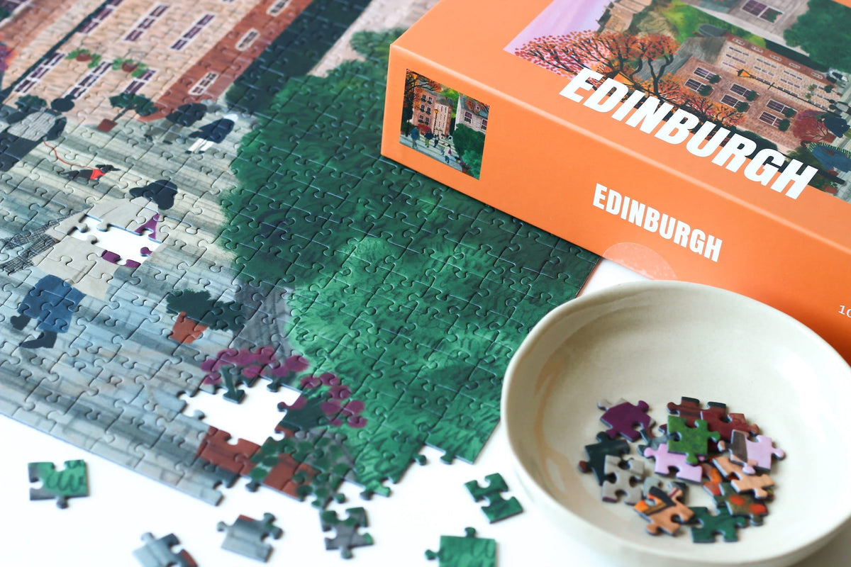 Puzzle Edinburgh 1000 Pièces Piecely