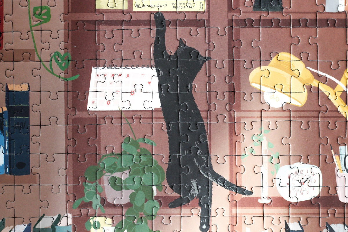 Puzzle Reading Room 1000 Pièces Piecely