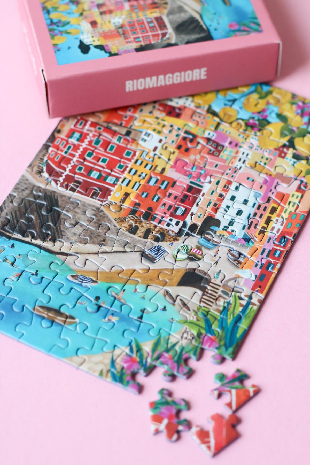Puzzle Riomaggiore 99 Pièces Piecely
