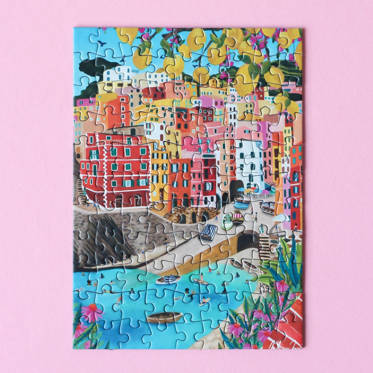 Puzzle Riomaggiore 99 Pièces Piecely