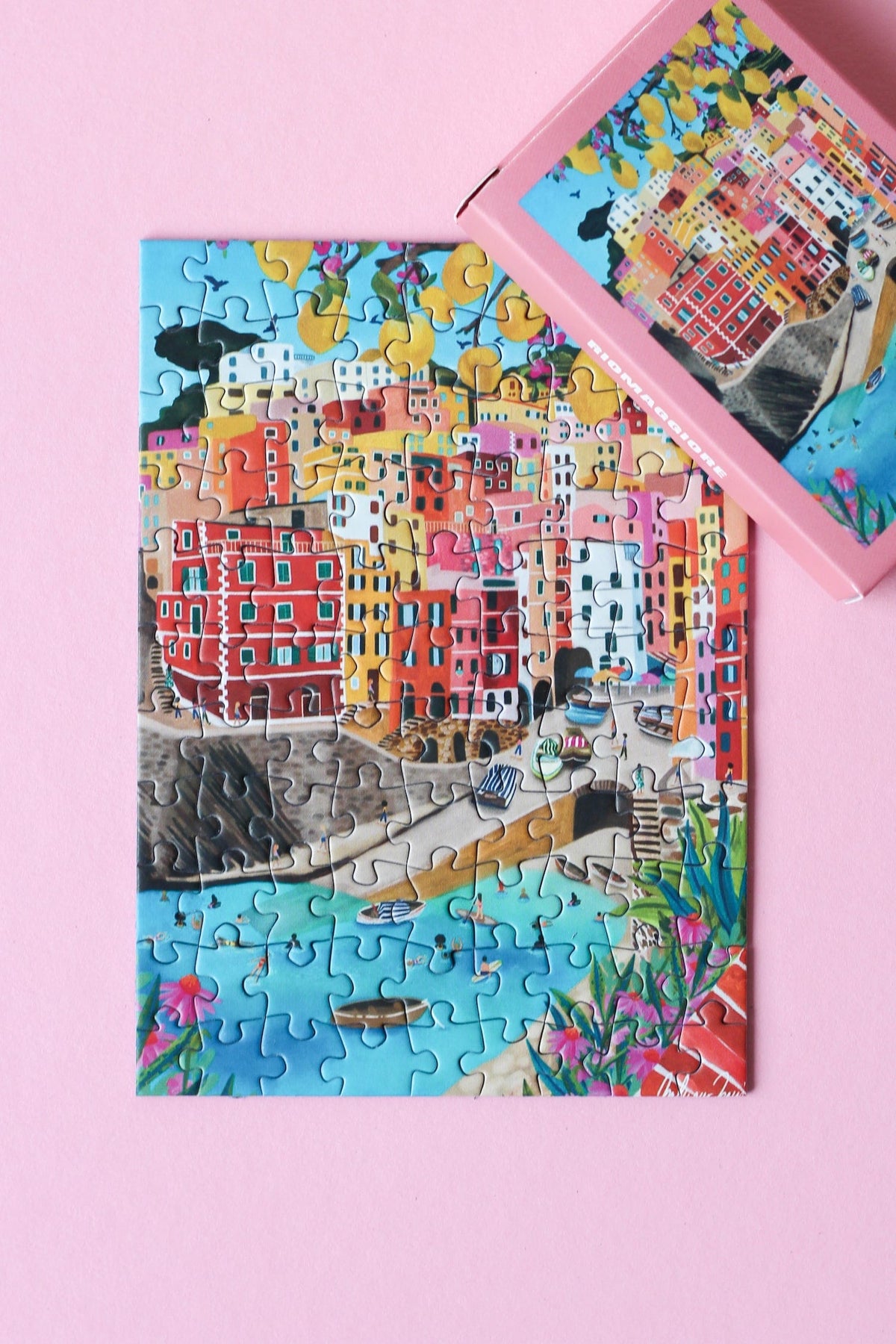 Puzzle Riomaggiore 99 Pièces Piecely