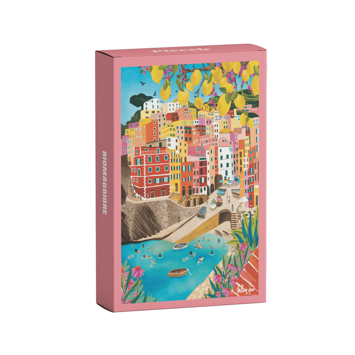 Puzzle Riomaggiore 99 Pièces Piecely