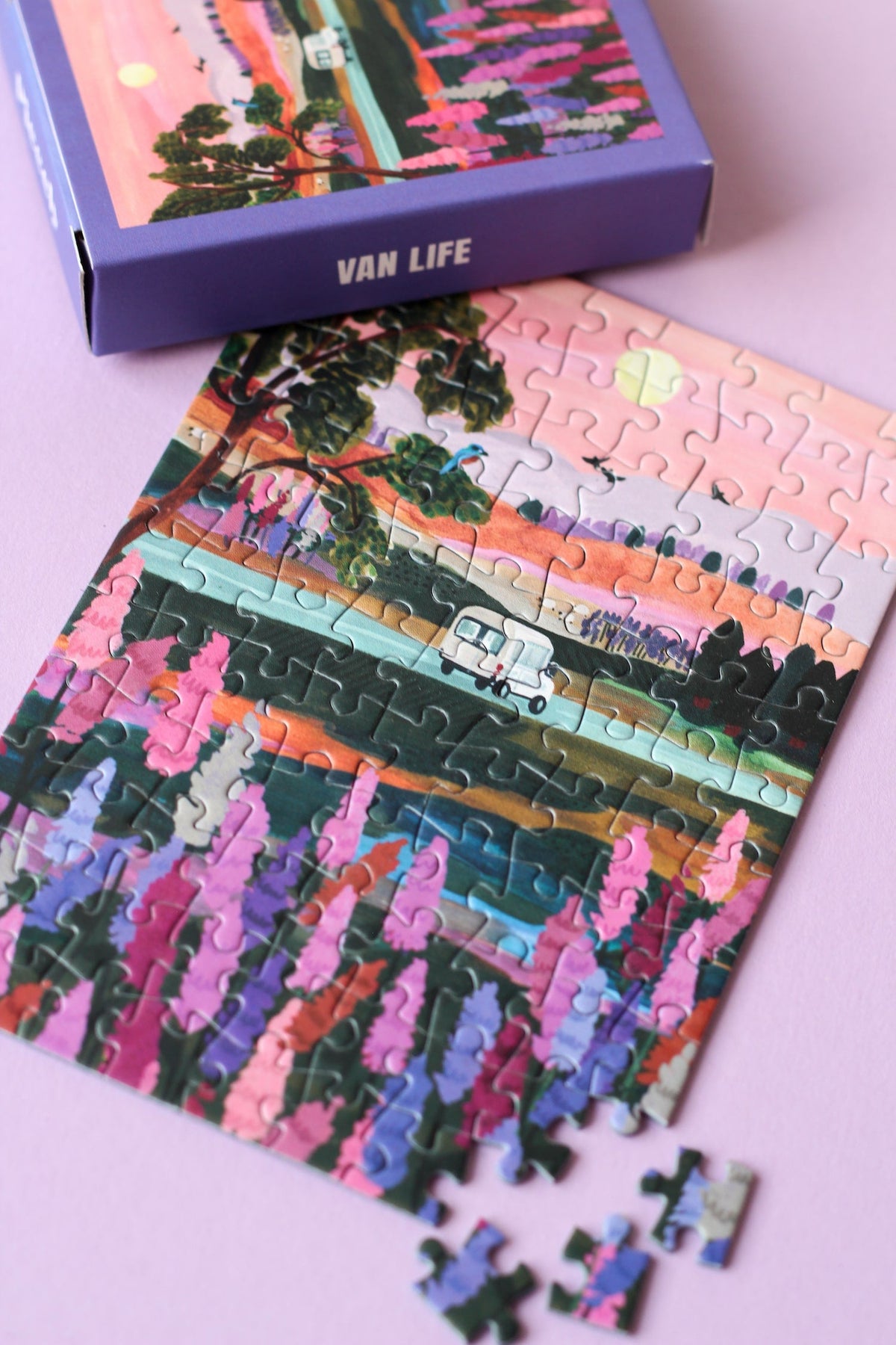 Puzzle Van Life 99 Pièces Piecely